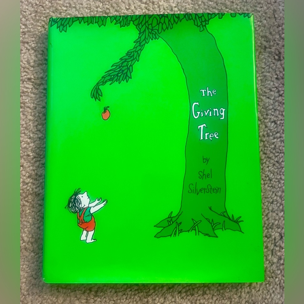 Vintage 1997 Shel Silverstein The Giving Tree Hardcover Book – Like New Classic